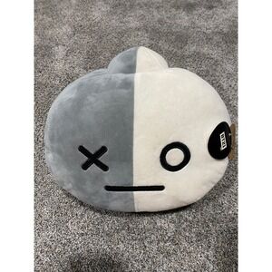 BT21 Van Plush Pillow Cushion BTS Line Friends Grey White Space Robot